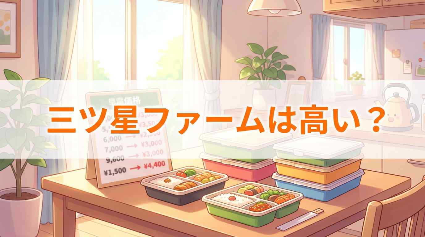 三ツ星ファームは高い?料金の仕組みと乗り換え候補3社を比較解説