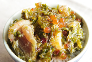 【北海道を主とする食材11種類】"きたまる旬工房"さんからお取り寄せした「まかない海鮮丼」