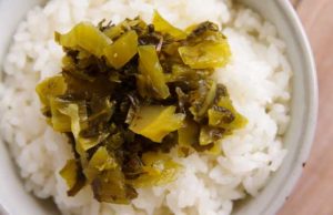 【かつおの香り】鹿児島県"九州新進"の「西郷どん味噌　高菜漬」