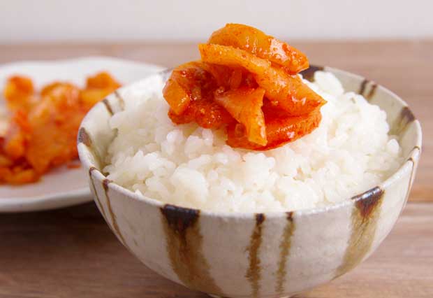 大根と豚ひき肉のキムチ-4