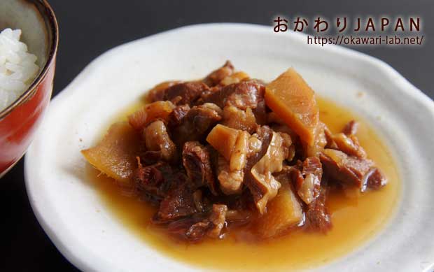 えぞ鹿大和煮-3