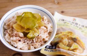 【セブンイレブン】2種の豆板醤を使用　ザーサイ炒め