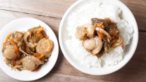 お正月に食べたい松前漬｜波座物産（なぐらぶっさん）の「贅沢ほたて松前漬」