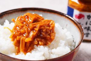 【ちょっと贅沢ななめたけ】東京都"カルディ"の「かに味噌なめ茸」