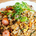 【アレンジレシピ】海苔の佃煮を使った焼飯レシピ